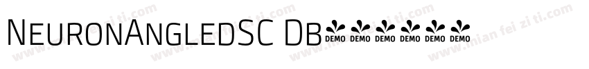 NeuronAngledSC Db字体转换